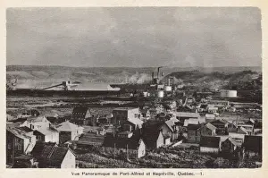 Quebec Prints: Panorama of Port Alfred and Bagotville, Quebec, Canada