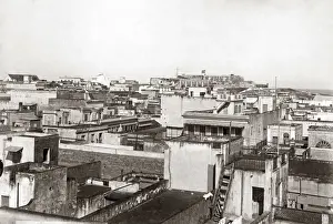 Puerto Prints: Panorama of San Juan, Puerto Rico, circa 1900