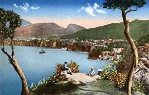Panorama of Sorrento, Italy