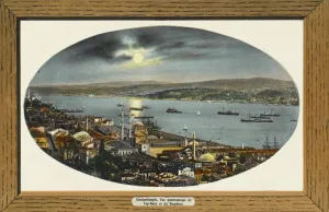 Tophane Prints: Panorama - Tophane & Bosphous, Constantinople
