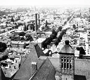 Toronto Prints: Panorama of Toronto, Canada, Victorian period