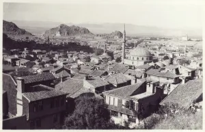 Opium Prints: Panoramic view of Afyon, Turkey