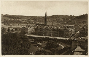 Images Dated 30th December 2015: Panoramic View of Bath, Somerset
