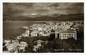 Coastline Prints: Panoramic View of Beirut, Lebanon
