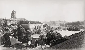 Panoramic view of Bern, Berne, Switzerland