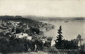 Bosphorus Gallery: Panoramic View of Beylerbeyi and the Bosphorus, Istanbul