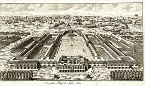 Fact Prints: Panoramic view of the Domus Aurea built by Emperor Nero, 64-68 A