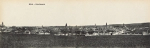 Sevilla Collection: Panoramic view of Ecija, Seville, Spain