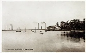 Panoramic view of Edgbaston Reservoir, Birmingham