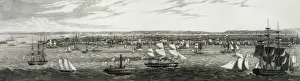 Panoramic view of New York, from the East River
