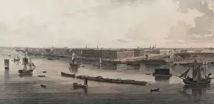 Humble Prints: Panoramic view of St. Petersburg, dedicated by permission to