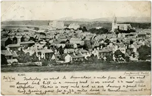 Sligo Prints: Panoramic View of the Town of Sligo, County Sligo, Ireland