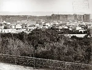 Possibly Prints: Panoramic view of a Turkish City, possibly Ankara