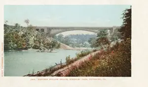 Panther Hollow Bridge, Schenley Park, Pittsburgh, USA