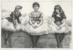 Pantomimes Prints: Panto Children Rehearse