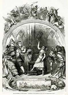 Images Dated 20th January 2017: Pantomime at Covent Garden: Cinderella 1876