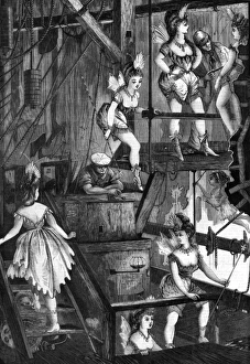 Images Dated 7th November 2016: Pantomime fairies in the flies