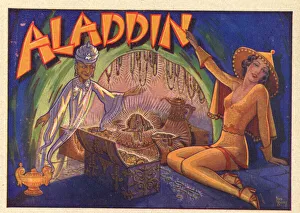 Aladdin Gallery: Pantomime Poster - Aladdin