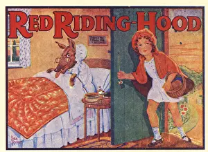 Fairytale Prints: Pantomime Poster - Little Red Riding Hood