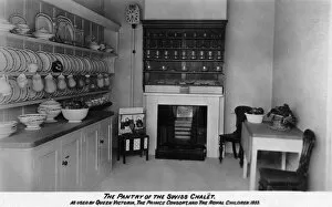 Images Dated 4th April 2012: The pantry of the Swiss Cottage