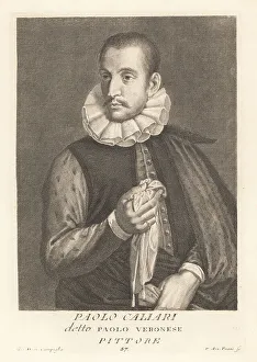 Medici Prints: Paolo Caliari, Italian Renaissance painter, 1528-1588