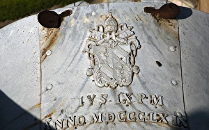 Pius Gallery: Papal coat of Pius IX (1792-1878). Relief, 1869