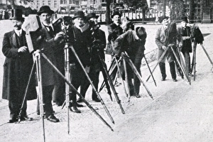 Royal Weddings Various Gallery: Paparazzi at the Berlin royal wedding, 1913