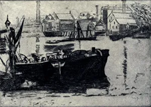 Arndt Prints: Paper barges