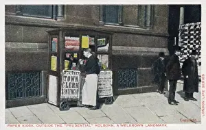 Prudential Prints: Paper Kiosk - The Prudential, Holborn