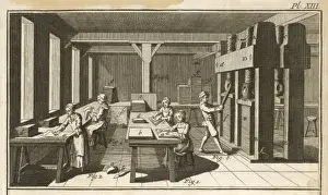 Paper Making 18th C