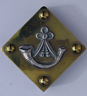 Images Dated 28th February 2012: Paperweight with a silver badge