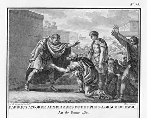 Maximus Prints: Papirius Cursor spares Fabius