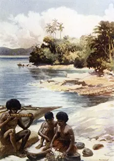 PAPUA DINNER ON SHORE