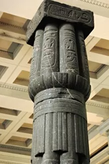 Inscribed Gallery: Papyriform column. Egypt