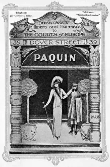 Paquin advertisement, 1911