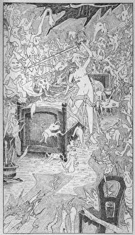 Demons Prints: Paracelsus & Demons
