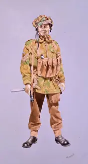 1944 Prints: Parachute Regiment - Sergeant - 6th Airborne Division