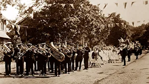 Bournville Prints: Parade at Bournville Village in the 1920s