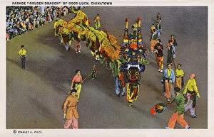 Roadway Collection: Parade, Chinatown, San Francisco, California, USA