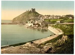 From the parade, Criccieth Castle, Wales