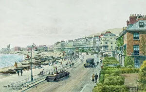 The Parade, Dover, Kent, viewed from the Yacht Club
