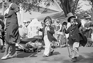 Vermont Prints: Parade at the fair, Albany, Vermont