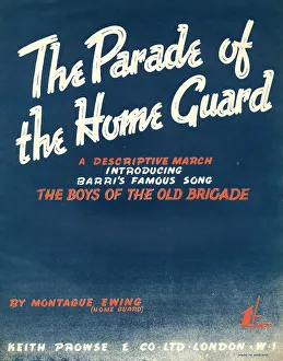 Montague Prints: The Parade Of The Home Guard