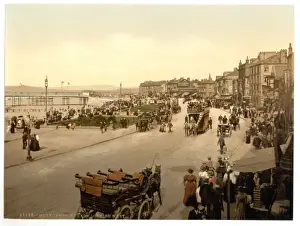 Parade looking east, Morecambe, England