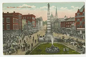 Connecticut Prints: The Parade, New London, Connecticut, USA