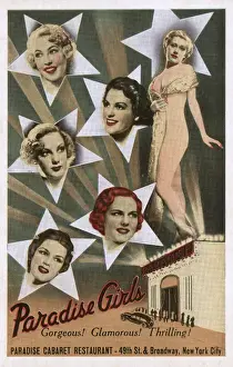 Paradise Girls of the Paradise Cabaret Restaurant, New York