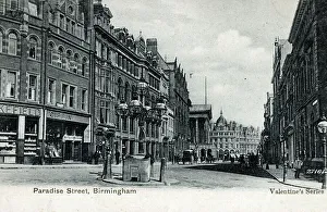Cluster Prints: Paradise Street, Birmingham - View toward the Town Hall
