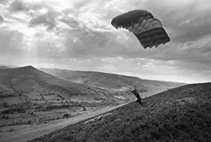 Ascend Prints: Paragliding in the Peak District National Park, Derbyshire