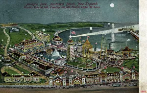 Spirit Prints: Paragon Park, Nantasket Beach, New England, USA