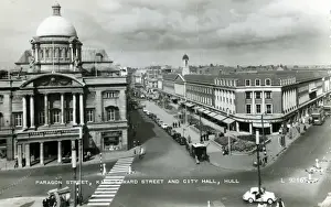 Paragon Street, King Edward Street and City Hall, Kingston U